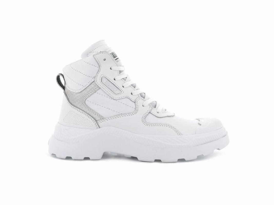 Zapatos Palladium Pallakix 90 Sk Altas Mujer - Blancas ||ZIPQ-49627||